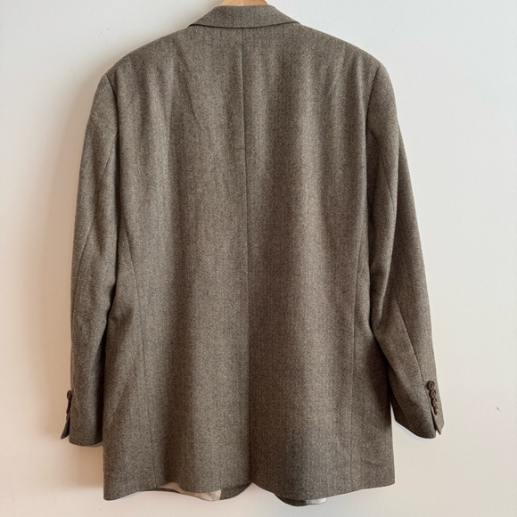 Hugo Boss for Saks Fifth Avenue Bertolucci cashmere wool sports coat blazer 44R - Picture 6 of 12